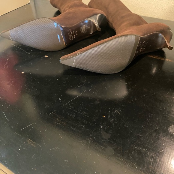 FENDI SUEDE BOOTS PREOWNED SIZE-7.5 - Picture 12 of 14